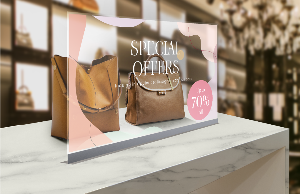 Transparent MicroLED Display