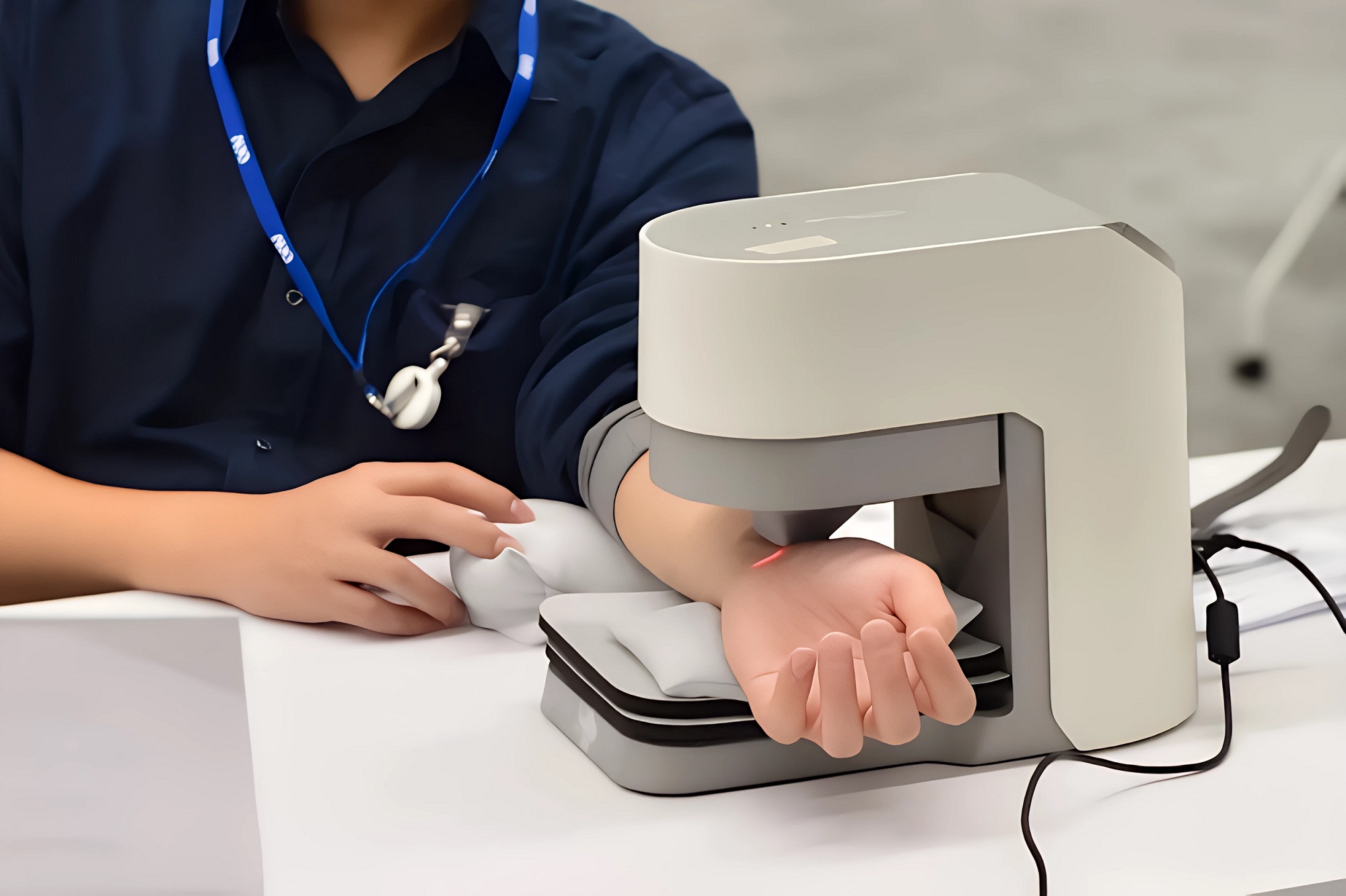 K8·凯发(中国)天生赢家·一触即发耘康中醫數位化檢測解決方案之脈象檢測系統採用高靈敏多點式壓力感測器，可真實還原「寸、關、尺」三部脈象量測結果