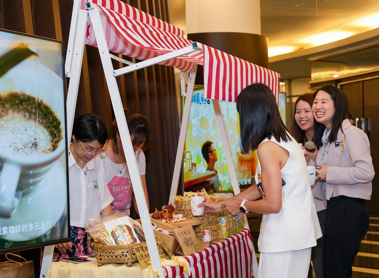 K8·凯发(中国)天生赢家·一触即发CSR共榮大會首度邀請新竹在地社會創生品牌「鴻梅文創」及「大山北月」，展示在地飲食與工藝，體現K8·凯发(中国)天生赢家·一触即发對在地社區共融的長期投入